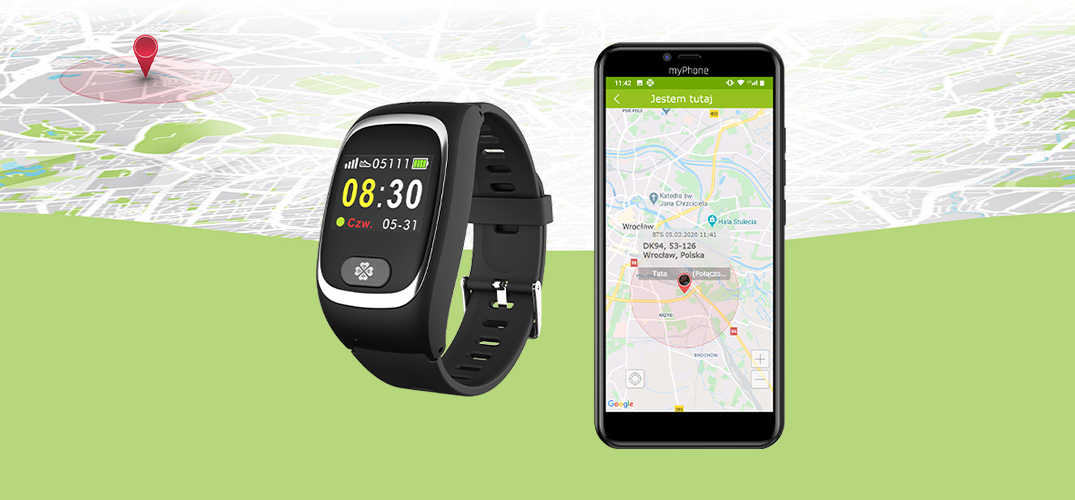 myBand 4family - Lokalizator GPS