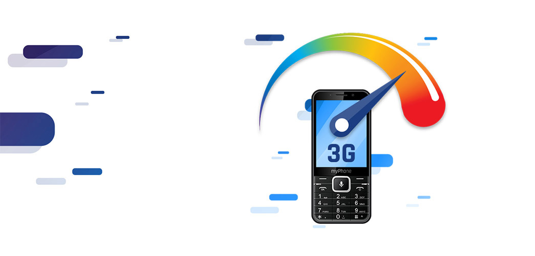 myPhone Up Smart - Przestronny ekran 3,2”